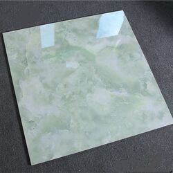 Foshan Tiles Living Room Floor Tiles All-Ceramic Vitrified Tiles Fully Polished Glaze 800X800 Retro Tiles Jade Jade Floor Tiles