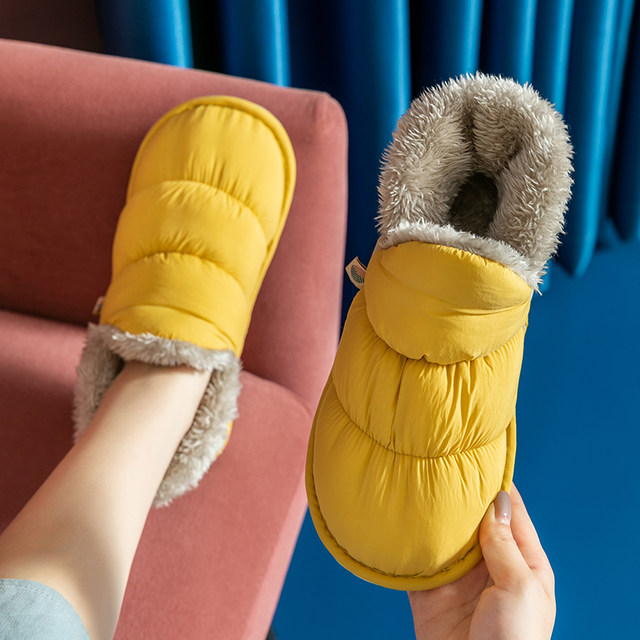 Thick-soled cotton shoes for women in winter thickened non-slip women plus velvet snow shoes keep warm and waterproof snow boots for women