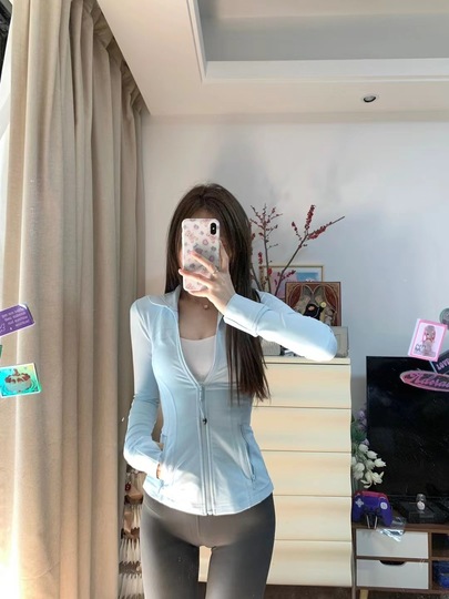 日本全国送料無料商品 特集 Jacket Yoga Sleeve Long Women's - Autumn/Winter Breathable Clothing