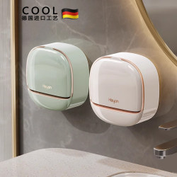 German soap dish draining bathroom punch-free soap dish