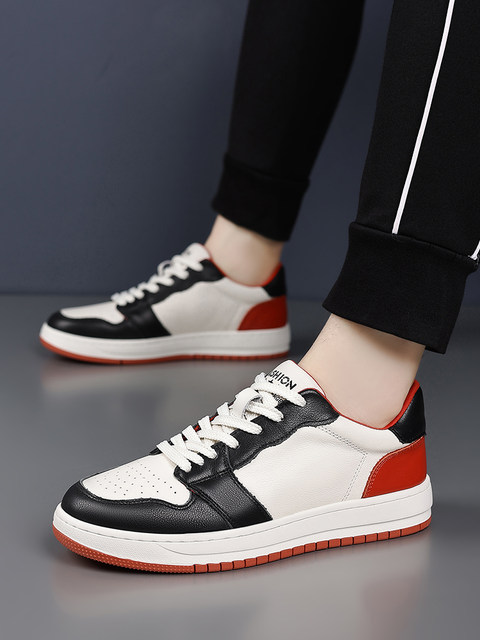 Formal Men's Shoes Trend And Fashion Top Layer Cowhide Single Shoes Increase In Height main image 1