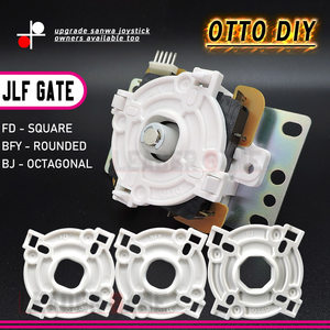 Sanhe joystick JLF joystick dedicated square file half-square gear OTTO-DIY parts fighting game accessories