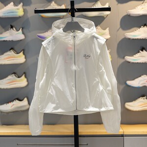 
Li Ning Sports Windbreaker Women's 2026 Summer Hooded Cool Casual Loose Comfortable Cardigan Jacket AFDW512