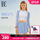BE Fan De'an 2025 new long-sleeved skirt split swimsuit women's sun protection conservative slimming hot spring vacation swimming