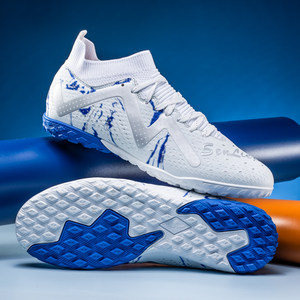 
2025C Ronaldo's new football shoes Assassin adult men and women long nails AG children's broken nails TF student grass training shoes