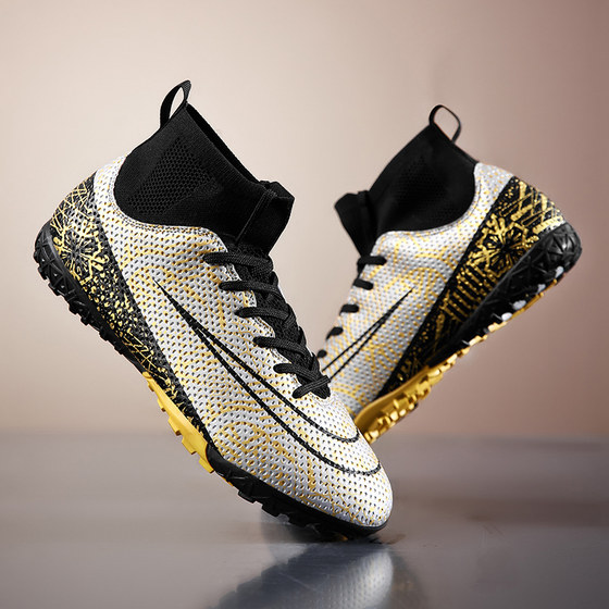 
2025 new Ronaldo Assassin Football Shoes Men's TF Broken Nails FG Long Nails Adult Grass Boys Primary School Student Training Shoes