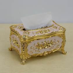 Tissue Box, Tissue Holder for Home Use in the Living Room, Creative European Style, Simple and Cute, Suitable for Coffee Table, Ktv, Napkin Holder