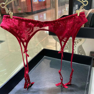 Sexy lace strand black white white natal year red woman