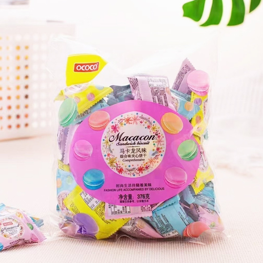 Ococo Macaron Sandwich Cookies - 376g
