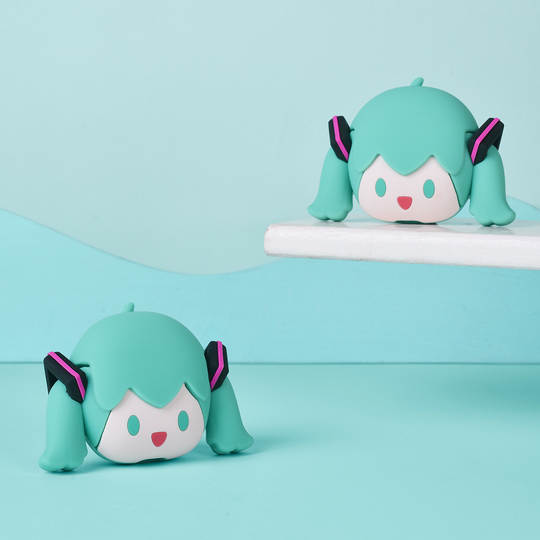 初音ミク　ワイヤレスイヤホン bilibili goods 初音ミク bilibiligoods CUBE FACE LCDタッチパネル Bluetoothイヤホン