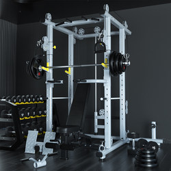 Gantry Rack Fitness Home Gym Small Bird Training Equipment High Pull-Up Set Combination Free Frame Squat Bench Press Rack