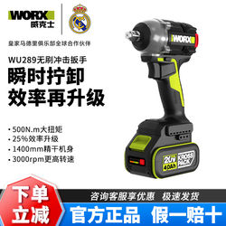 Wicks Brushless Electric Wrench High Torque Wu289 Lithium Battery Auto Repair Mechanic Electric Wrench Power Tool