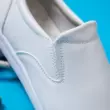 Giày y tá nam Shuyili màu trắng thoải mái nêm đệm khí 2023 phiên bản Hàn Quốc mới bệnh viện chống trượt phong cách mùa thu đông