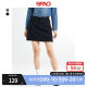 SPAO Korean style summer ladies fashion style solid color skirt denim skirt