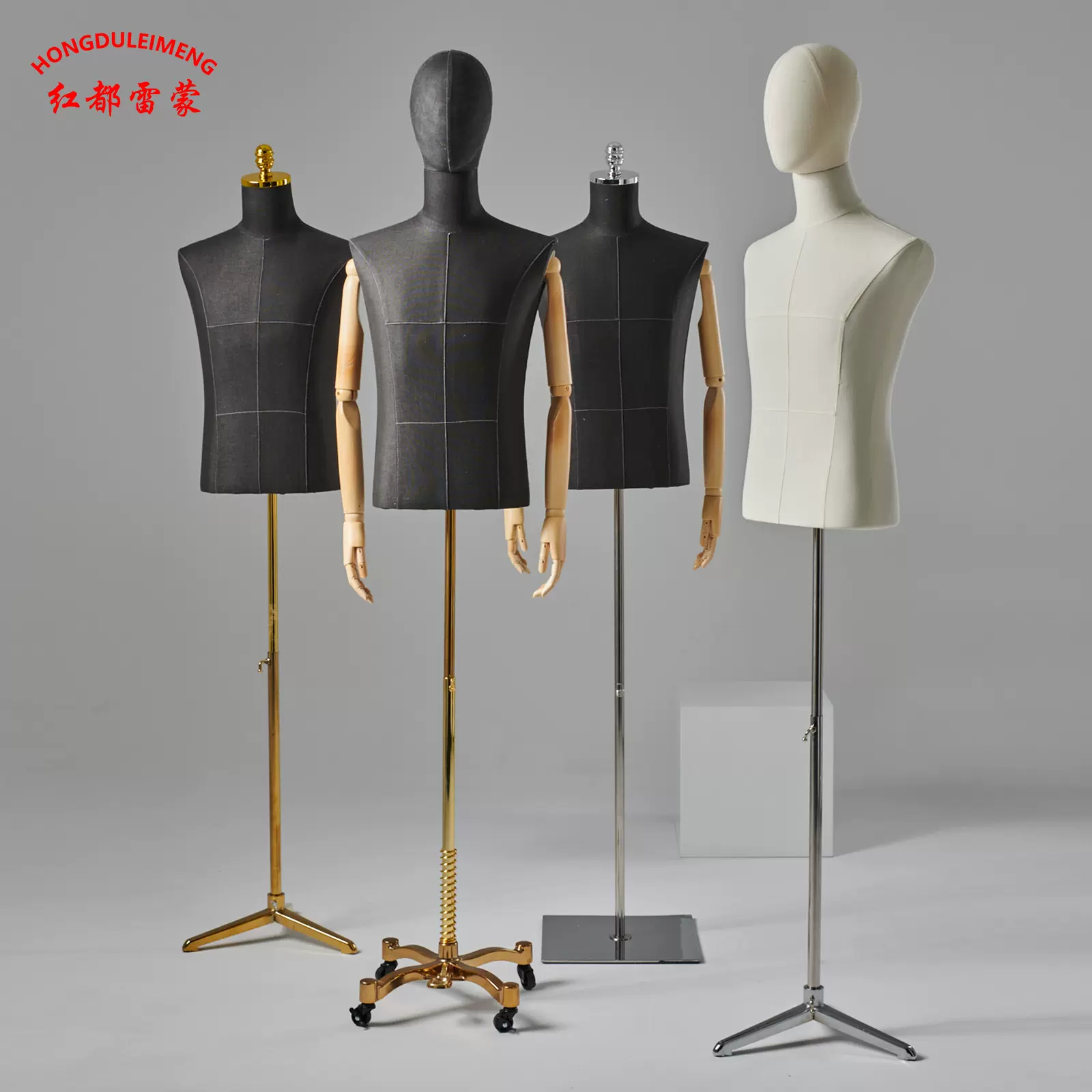 西服模特道具男半身台模高档服装店全身韩版礼服陈列展示橱窗