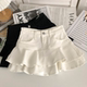 
Ruffled denim skirt for women 2025 summer new versatile high-waisted small sweet and hot girl slim short skirt