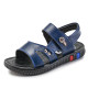 Boys Sandals 2025 new style medium and large children baby boy boy boy real leather shoes children soft sole anti-slip