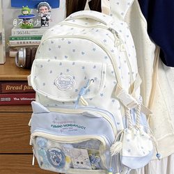 Elementary School Girl's Backpack, Cute and Good-Looking Girl's Backpack, Large Capacity Junior High School Girl's Backpack