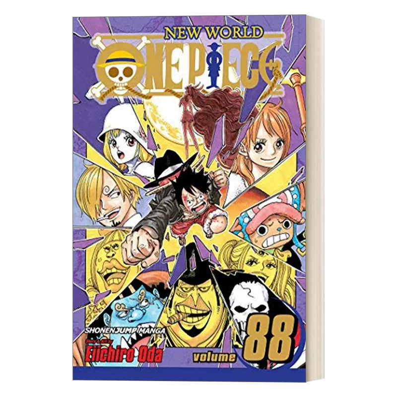 英文原版One Piece Vol. 88 Lion 航海王海贼王第88卷漫画英文版进口 