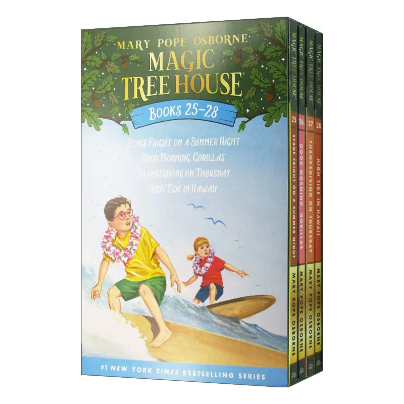 英文原版Magic Tree House Books 25-28 神奇树屋25-28册盒装英文版-Taobao