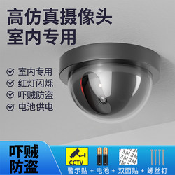 Fake Surveillance Camera, Fake Camera for Outdoor Home Use, Fake Camera Probe Model, Realistic Model, Simulated Surveillance