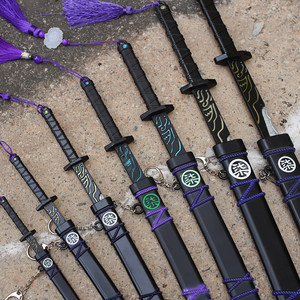 Sword toy, metal weapon model Boy weapon, metal children, boys hand -made birthday gifts without opening blade