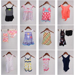 
YW100 vintage Japanese summer beach vacation swimming cartoon children's clothing one-piece swimsuit swimsuit swim trousers