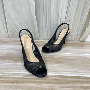 
Lady Shoes foreign trade original women's shoes new fashion round toe solid color stiletto heel fish mouth fashion sandals