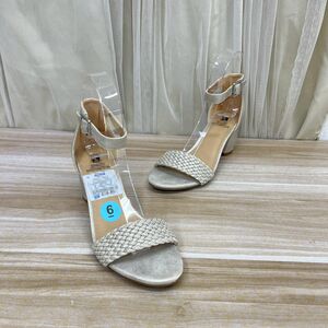 
Lady Shoes foreign trade original single women's shoes round toe solid color thick heel braided one-word strap fashion versatile fashion sandals