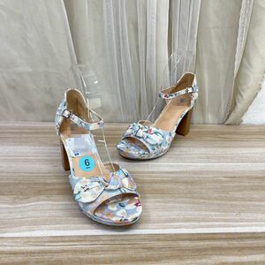 
Lady Shoes foreign trade original women's shoes fashionable round toe thick bottom bow thick heel one-word buckle fashion sandals