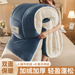 Lamb's Wool Quilt, Thickened for Warmth in Winter, Milk Velvet, Winter 5kg Student Dormitory Single-Person Quilt Core