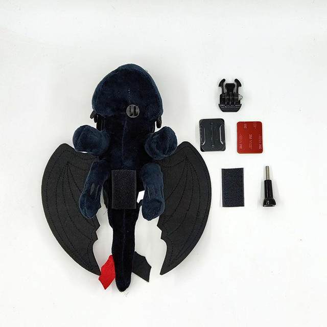 Car Toothless roof decoration doll motorcycle helmet small accessories ...
