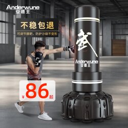 Professional Boxing Punching Bag for Home Use, Adult Training, Free-Standing Children's Punching Bag, Non-Falling, Taekwondo Fitness Equipment