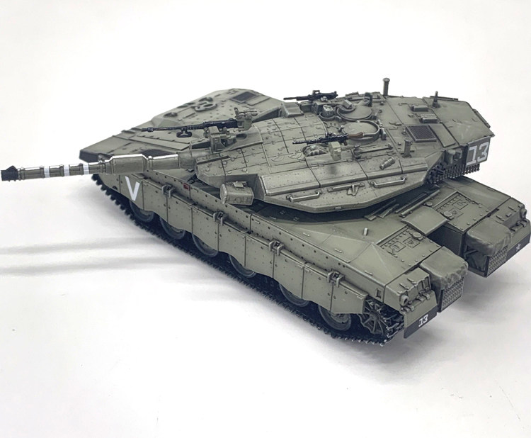 Model Tl2 İsrail merkava 3d ana muharebe tankı modeli - patlamaya dayanıklı perde ...
