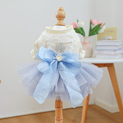 Petcircle Pet Circle Pet Clothes Dog and Cat Apparel Autumn Ice Princess Dress