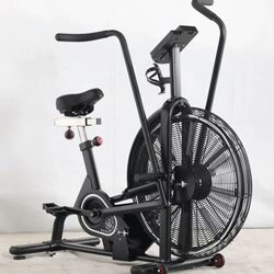New Commercial Wind Resistance Exercise Bike, Gym Fitness Bike, Hands and Feet Combined Use, Home Silent Fan Bike, Fitness Equipment