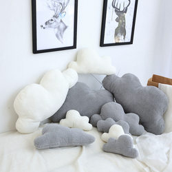 Scandinavian Cloud Pillow Bedside Decoration Bed Sleeping Pillow Living Room Sofa Cushion Soft Plush Nap Pillow