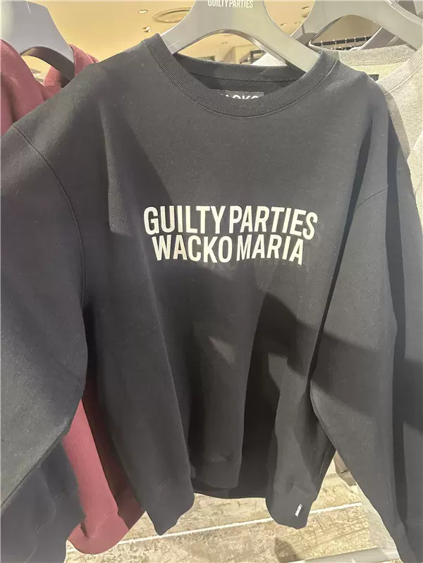 订WACKO MARIA HEAVY WEIGHT CREW NECK SWEAT SHIRT 卫衣9/2-Taobao