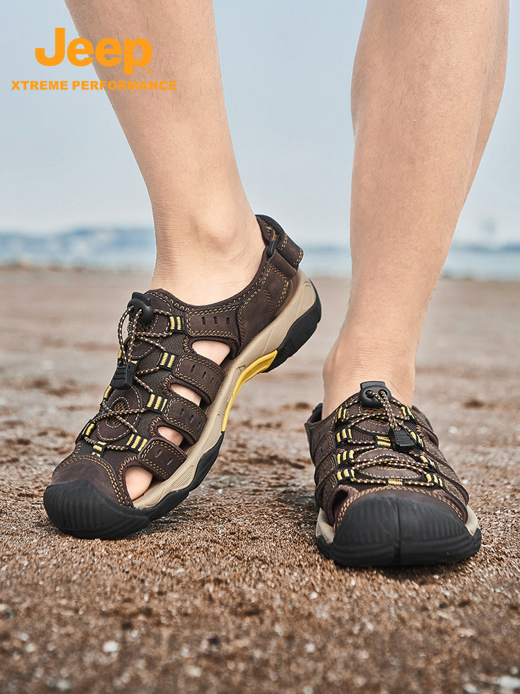 Sandalias de Senderismo para Hombre Jeep Zapatos de Playa