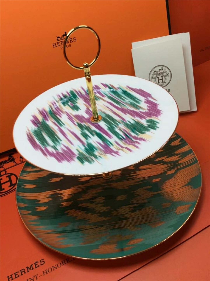 煌尚陶瓷 双层英式糖果盘