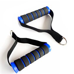 Fitness Equipment Accessories Tension Rope Handle Gantry Rack Chest Press Handle Resistance Band Elastic Band Handle Grip Pull Handle