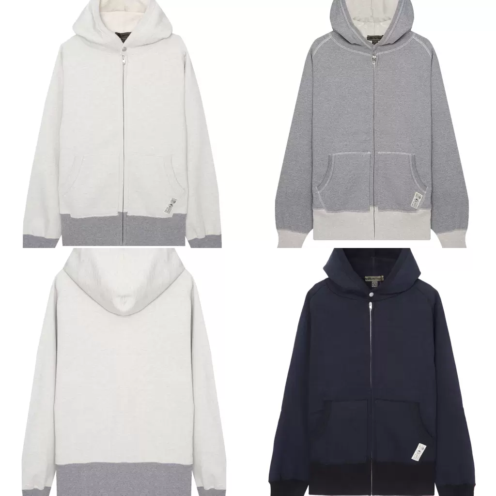 Ten-C正規品関税込みFELPA APERTA CAPPUCCIO 24CTCUF02240 A0669 TEN C FELPA APERTA CAPPUCCIO男重磅套头连帽衫卫衣24CTCUF02240