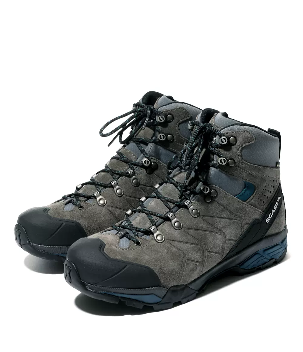 SCARPA男款ZG TREK GTX WF防水绒面麂皮高帮徒步登山靴DFMFM67075-Taobao