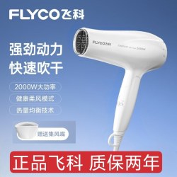 Genuine Feike Hair Dryer for Home and Dormitory Use, High-Power, Quick-Drying, Constant Temperature, Hair Care, Hot and Cold Air, 2000W, Foldable