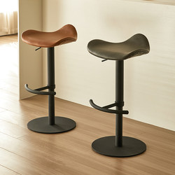 Bar Chair, Light Luxury Chair, Home Club Bar Chair, Stainless Steel Solid Legs, New Bar Stool, Milk Tea Shop High Stool
