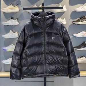 
Li Ning Short Down Jacket Men's 2025 Winter New Water-Repellent Loose Duck Down Warm Jacket AYMV501