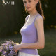 
Amii French small suspender knitted top for spring and summer women 2024 new vest black bottom with short inner and outer wear