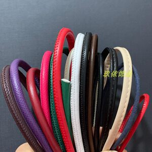 
Car line sewing edge core soft leather rope black, white, gray and blue rope belt women's shoes, clothing and furniture rope imitation lambskin