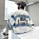 Boys summer thin short-sleeved T-shirt 2025 new children's summer wear street frying half-sleeved pure cotton T-shirt handsome boy t-shirt