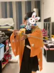 Trẻ em Kimetsu không Yaiba cos phù hợp với Kamado Tanjiro Yadouzi Bướm Ninja Yiyong Yong Kanaihu cosplay kimetsu no yaiba tanjiro cosplay Cosplay Demon Slayer